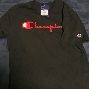 Men size medium champion shirt with tag